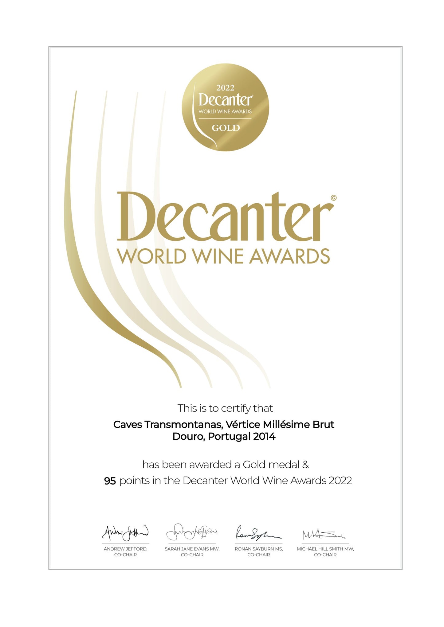 Vértice Millésime Mousserande Brut