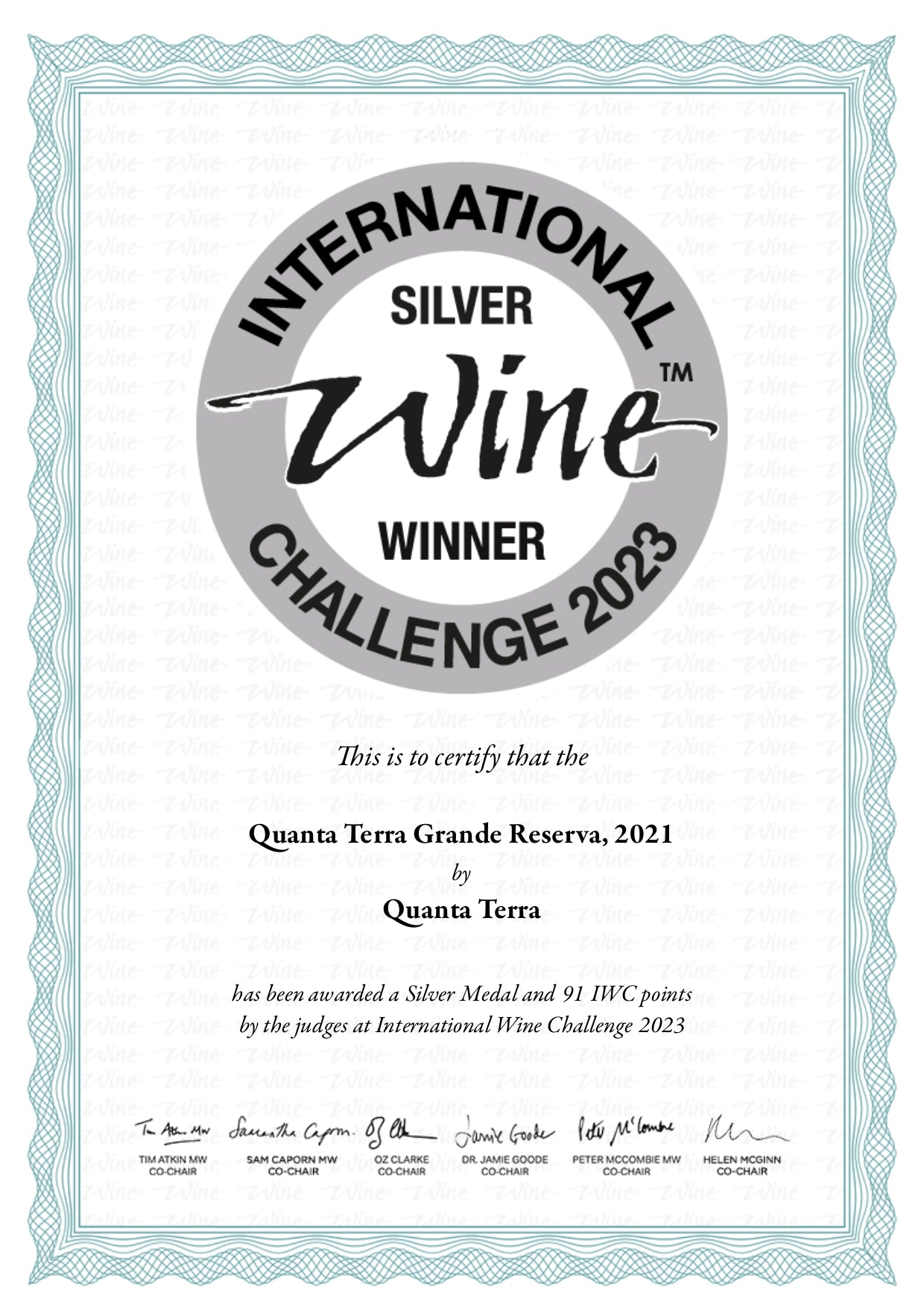 Quanta Terra Grande Reserva Vitt